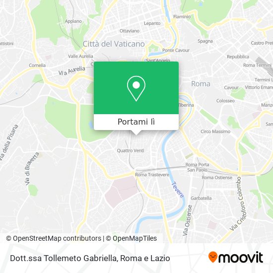 Mappa Dott.ssa Tollemeto Gabriella