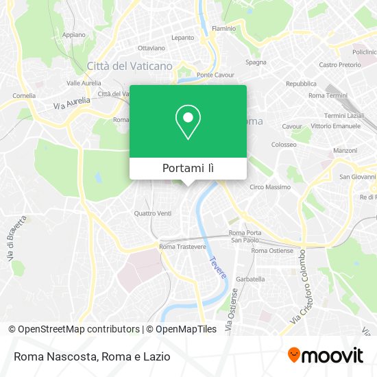 Mappa Roma Nascosta
