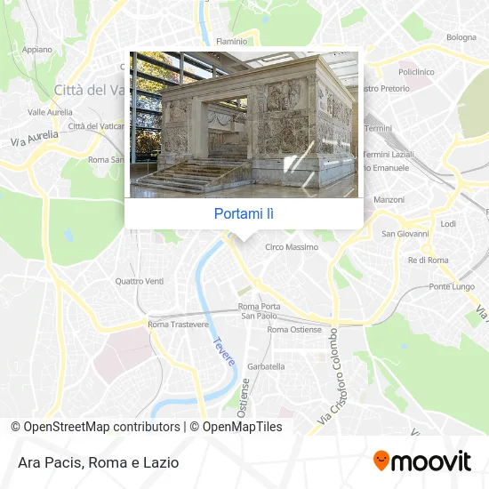 Mappa Ara Pacis