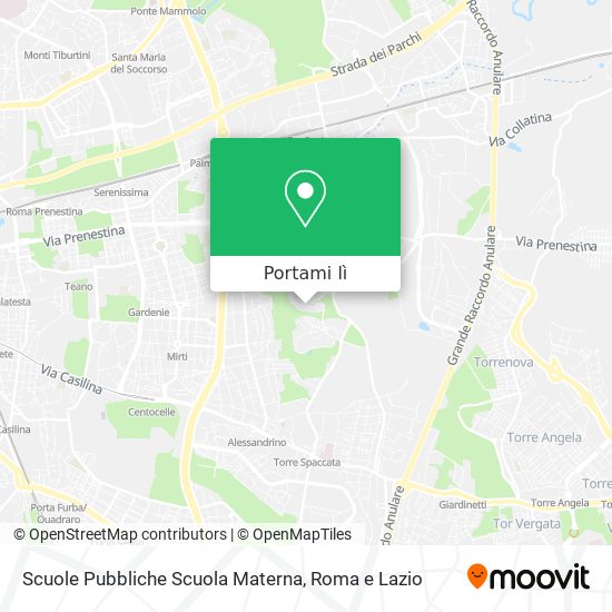 Mappa Scuole Pubbliche Scuola Materna