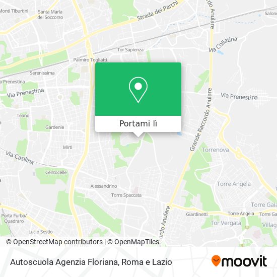 Mappa Autoscuola Agenzia Floriana