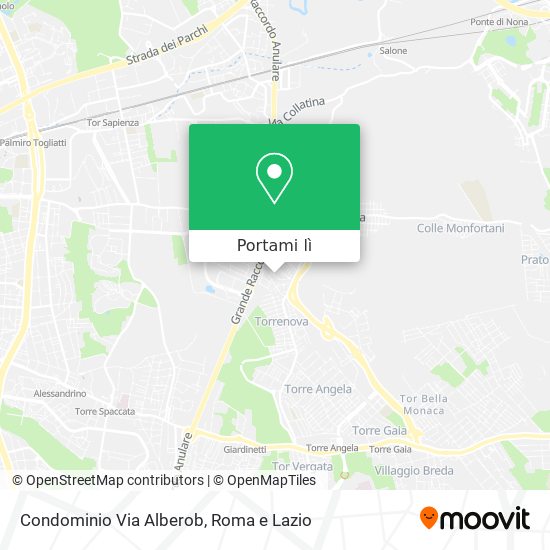 Mappa Condominio Via Alberob