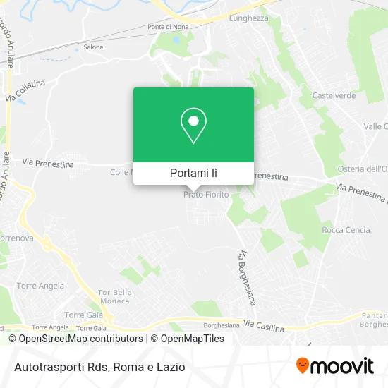Mappa Autotrasporti Rds