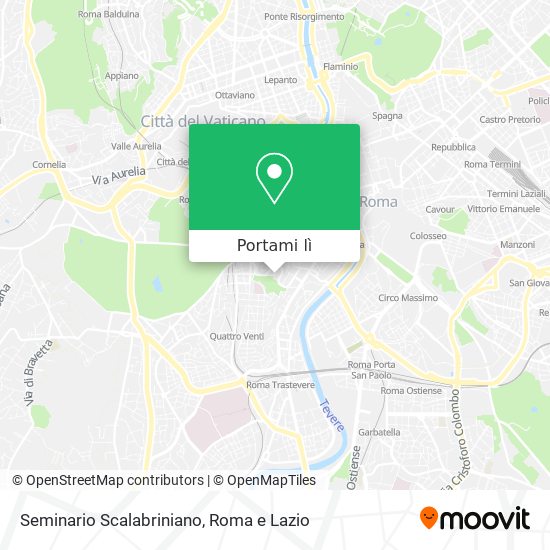 Mappa Seminario Scalabriniano