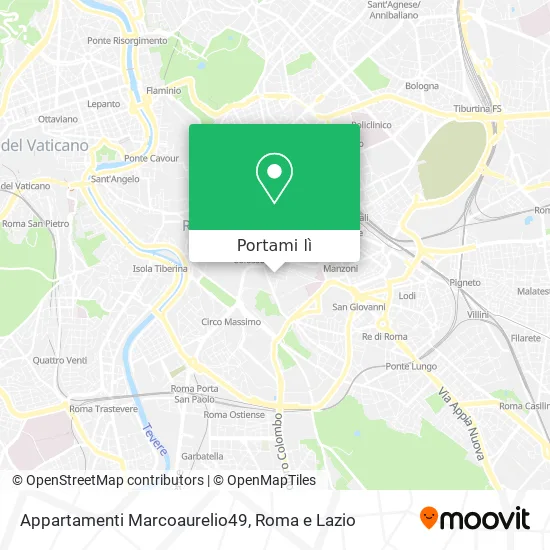 Mappa Appartamenti Marcoaurelio49