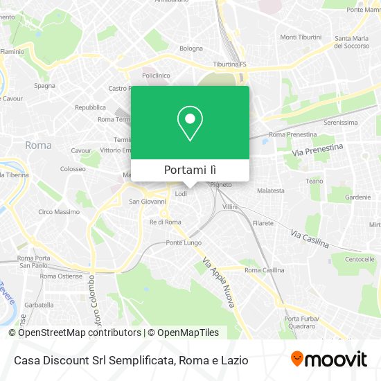 Mappa Casa Discount Srl Semplificata