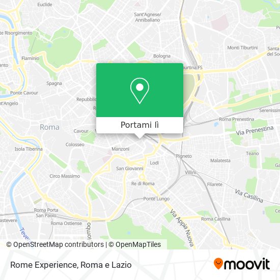 Mappa Rome Experience