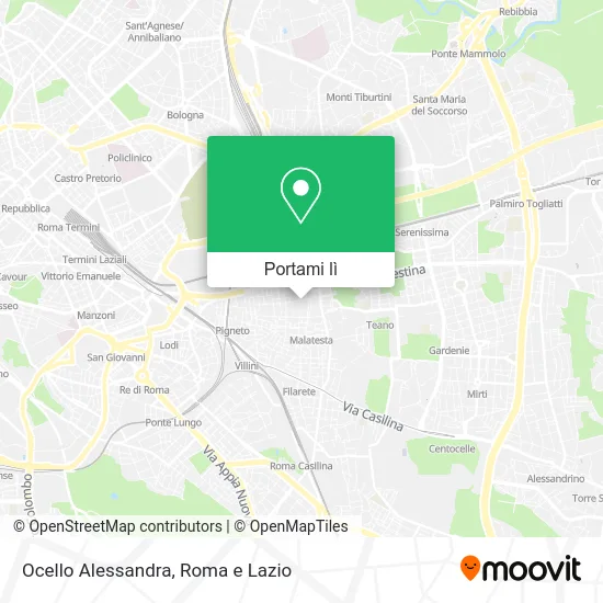 Mappa Ocello Alessandra