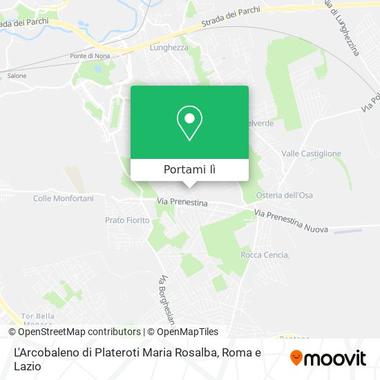 Mappa L'Arcobaleno di Plateroti Maria Rosalba