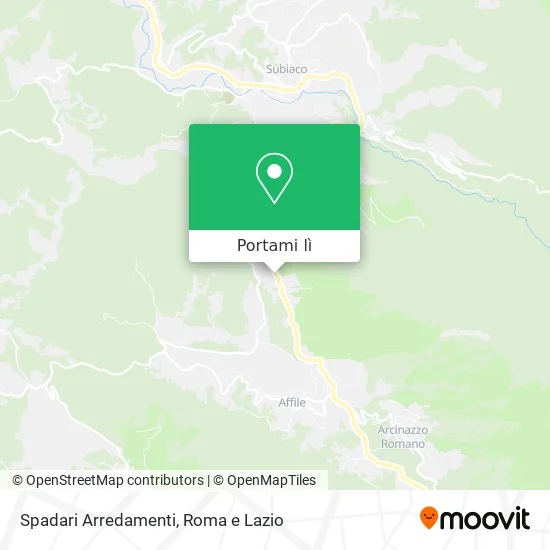 Mappa Spadari Arredamenti