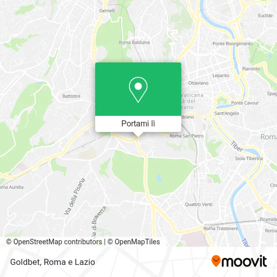 Mappa Goldbet