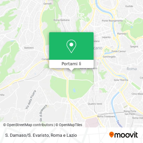 Mappa S. Damaso/S. Evaristo
