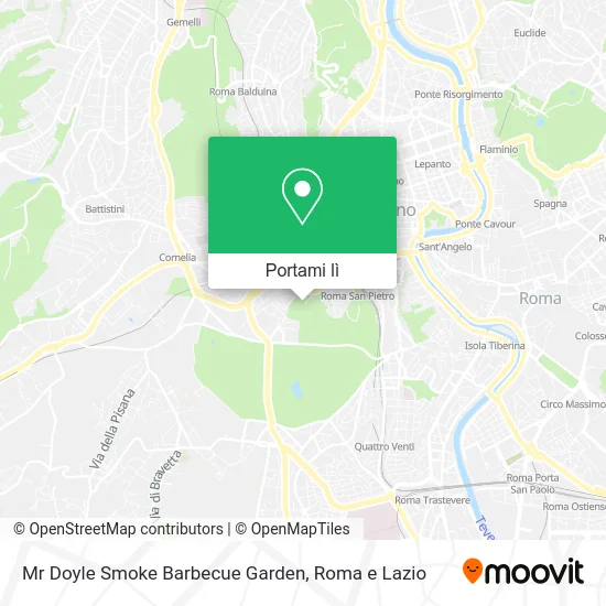 Mappa Mr Doyle Smoke Barbecue Garden