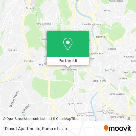 Mappa Diasof Apartments