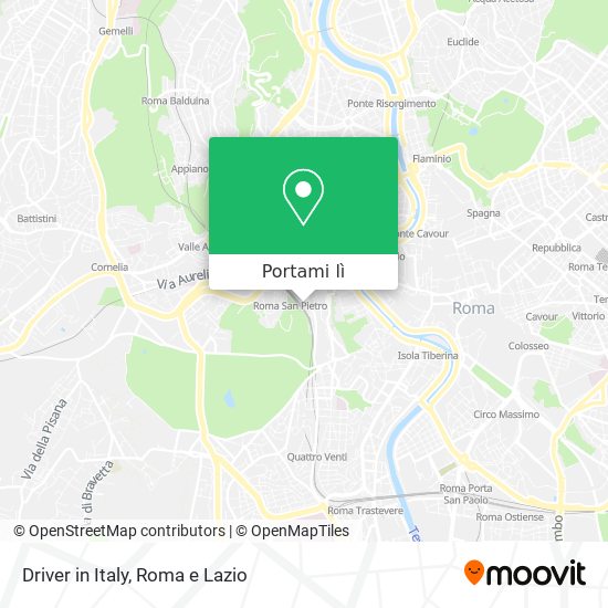 Mappa Driver in Italy