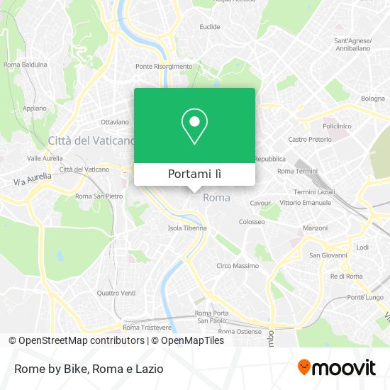 Mappa Rome by Bike