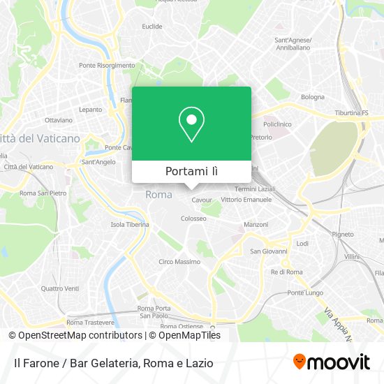 Mappa Il Farone / Bar Gelateria