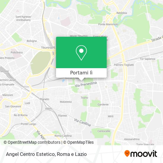 Mappa Angel Centro Estetico