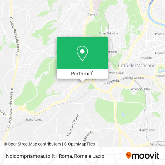 Mappa Noicompriamoauto.It - Roma