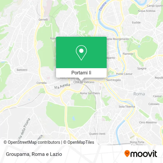 Mappa Groupama