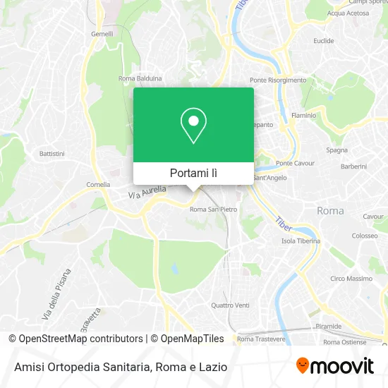 Mappa Amisi Ortopedia Sanitaria