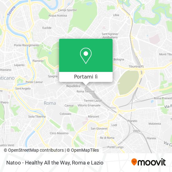 Mappa Natoo - Healthy All the Way