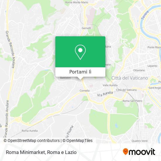 Mappa Roma Minimarket