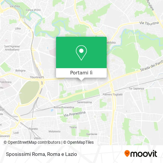 Mappa Sposissimi Roma