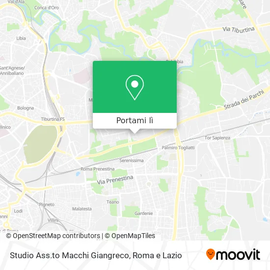 Mappa Studio Ass.to Macchi Giangreco