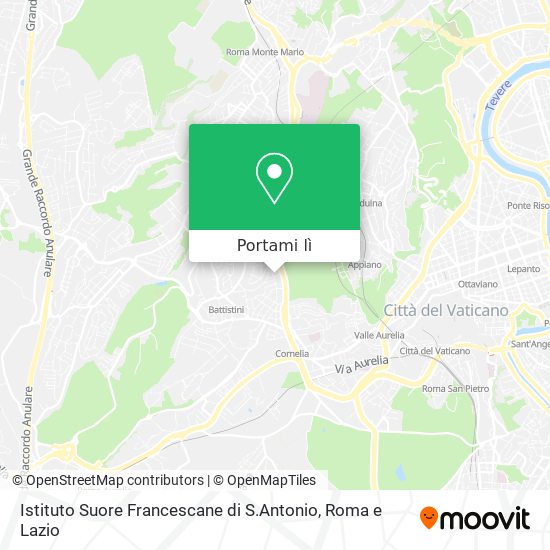 Mappa Istituto Suore Francescane di S.Antonio