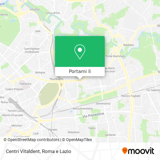 Mappa Centri Vitaldent