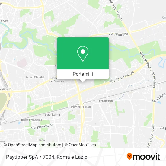 Mappa Paytipper SpA / 7004