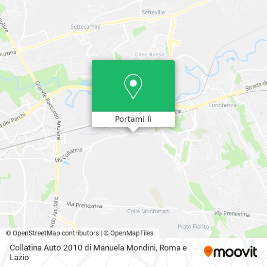 Mappa Collatina Auto 2010 di Manuela Mondini