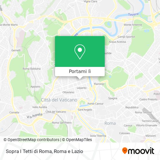 Mappa Sopra I Tetti di Roma