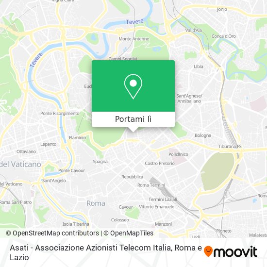 Mappa Asati - Associazione Azionisti Telecom Italia