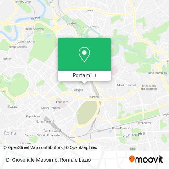 Mappa Di Giovenale Massimo