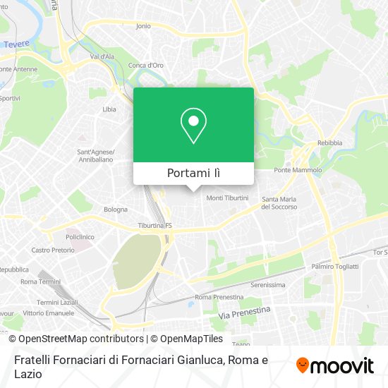 Mappa Fratelli Fornaciari di Fornaciari Gianluca