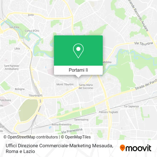 Mappa Uffici Direzione Commerciale-Marketing Mesauda