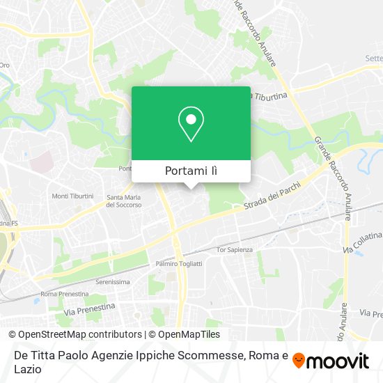 Mappa De Titta Paolo Agenzie Ippiche Scommesse