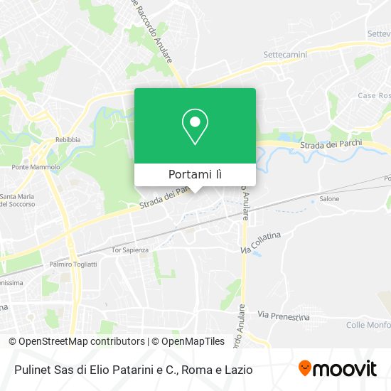 Mappa Pulinet Sas di Elio Patarini e C.
