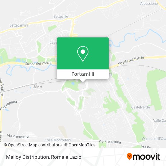 Mappa Malloy Distribution