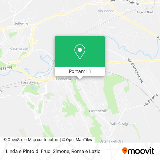 Mappa Linda e Pinto di Fruci Simone
