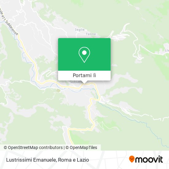 Mappa Lustrissimi Emanuele