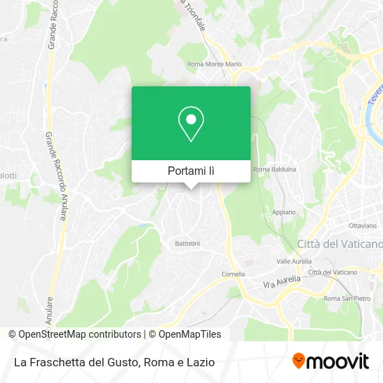 Mappa La Fraschetta del Gusto