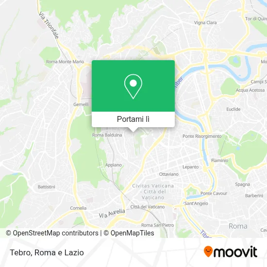 Mappa Tebro
