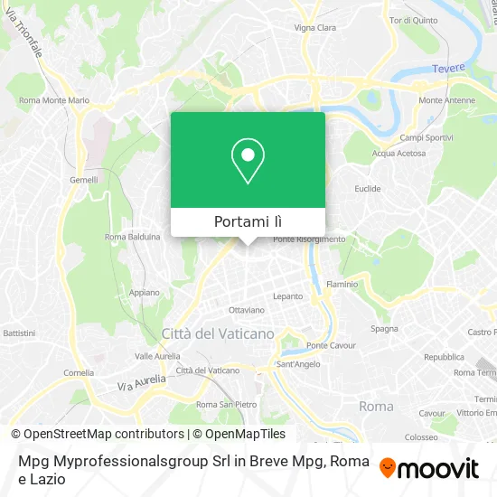 Mappa Mpg Myprofessionalsgroup Srl in Breve Mpg