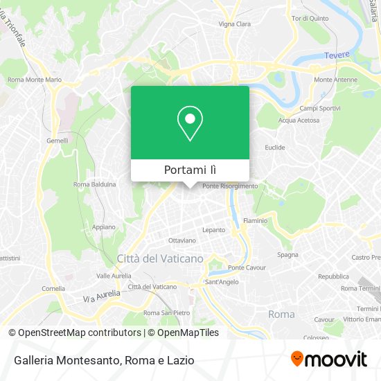 Mappa Galleria Montesanto