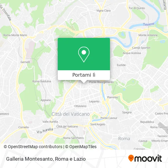 Mappa Galleria Montesanto
