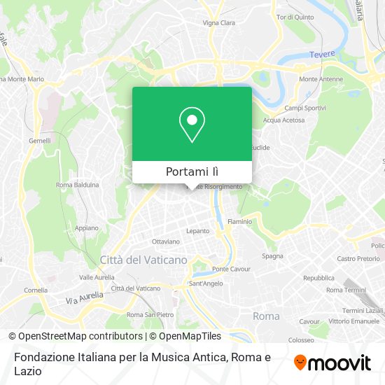 Mappa Fondazione Italiana per la Musica Antica