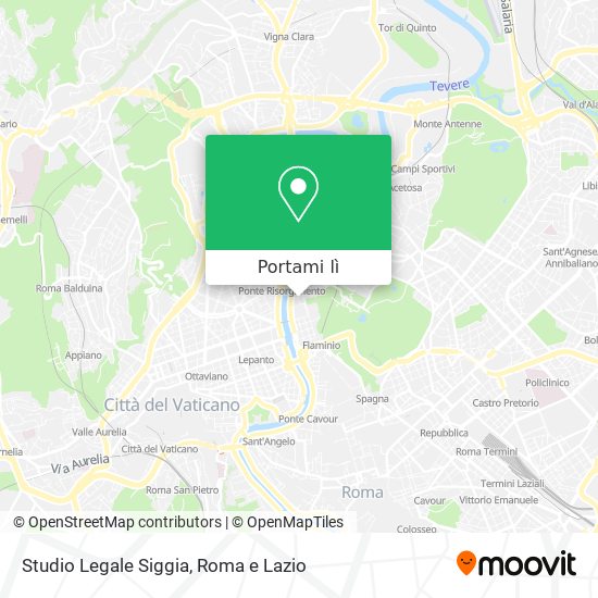 Mappa Studio Legale Siggia